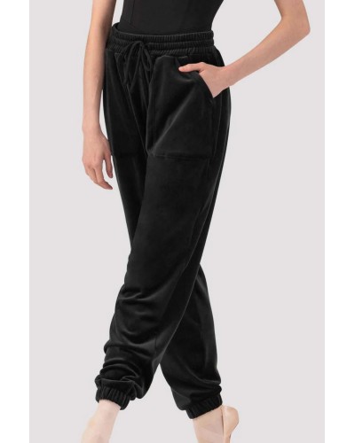 Pantalon d’échauffement velours Gloria BLOCH femme