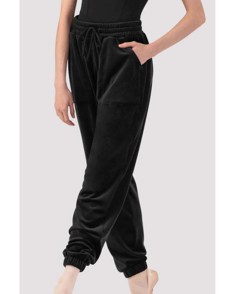 Pantalon d’échauffement velours Gloria BLOCH femme