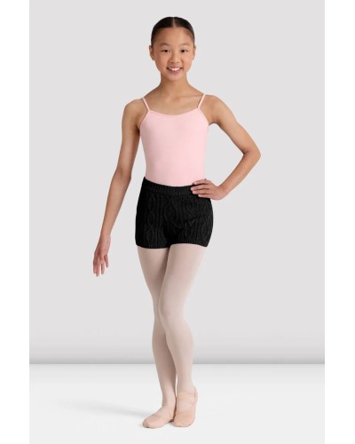 Short d’échauffement noir BLOCH fille