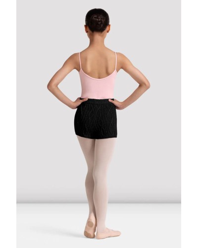 Short d’échauffement noir BLOCH fille