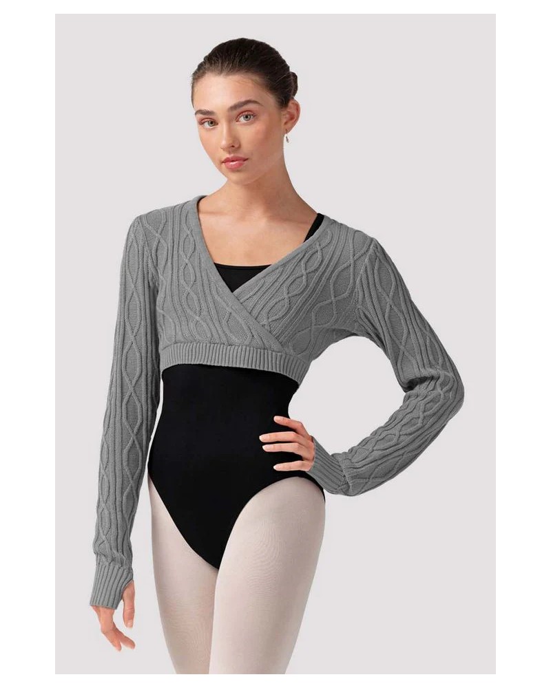 Cache-cœur d’échauffement danse BLOCH femme manches longues