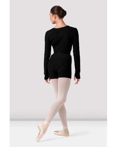 Cache-cœur d’échauffement danse BLOCH femme manches longues