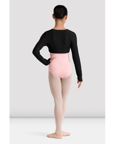 Cache-cœur danse BLOCH femme manches longues coton