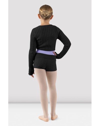 Short de danse en tricot noir BLOCH Lily