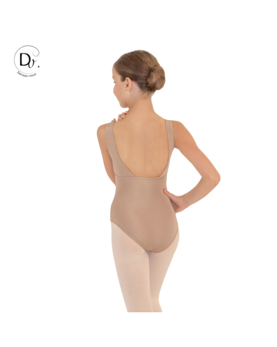 Justaucorps de danse classique LARA Dansez-Vous - Coloris Mocha