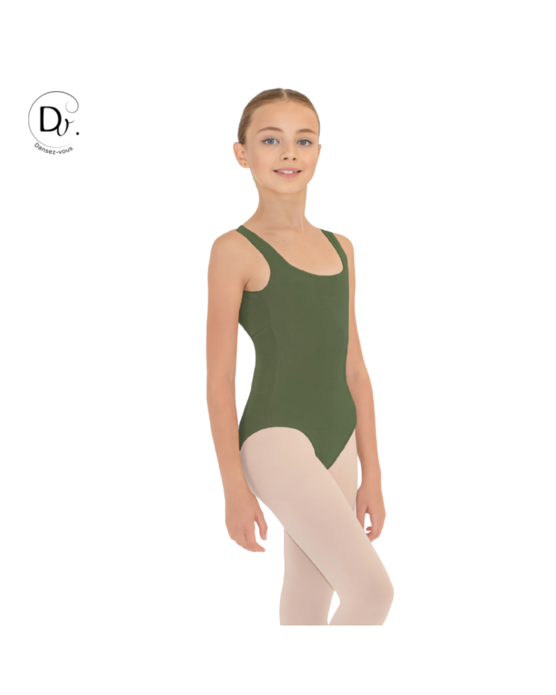 Justaucorps de danse classique LARA Dansez-Vous - Coloris Olive