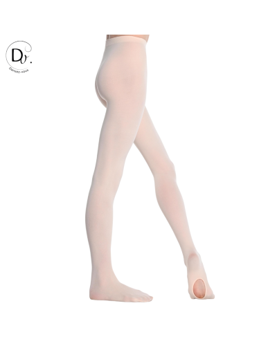 Collants convertibles de danse P101 Dansez-Vous – Ballet Pink