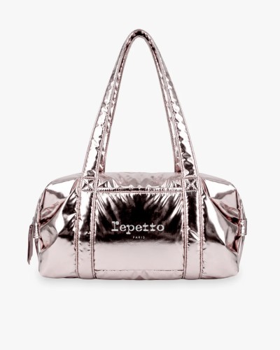 Sac Polochon Repetto Cuivré Rose