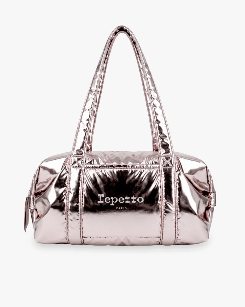 Sac Polochon Repetto Cuivré Rose
