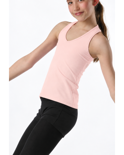 Top Zoé rose poudré